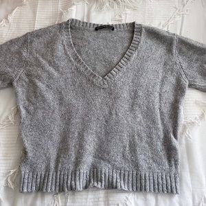 brandy melville / john galt grey knit sweater